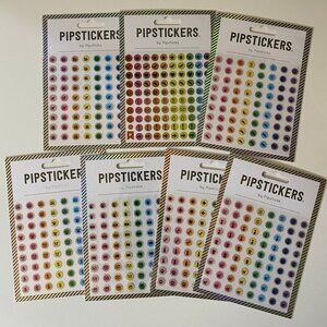 Pipsticks Rainbow Planner Activity Stickers - 7 Packs
